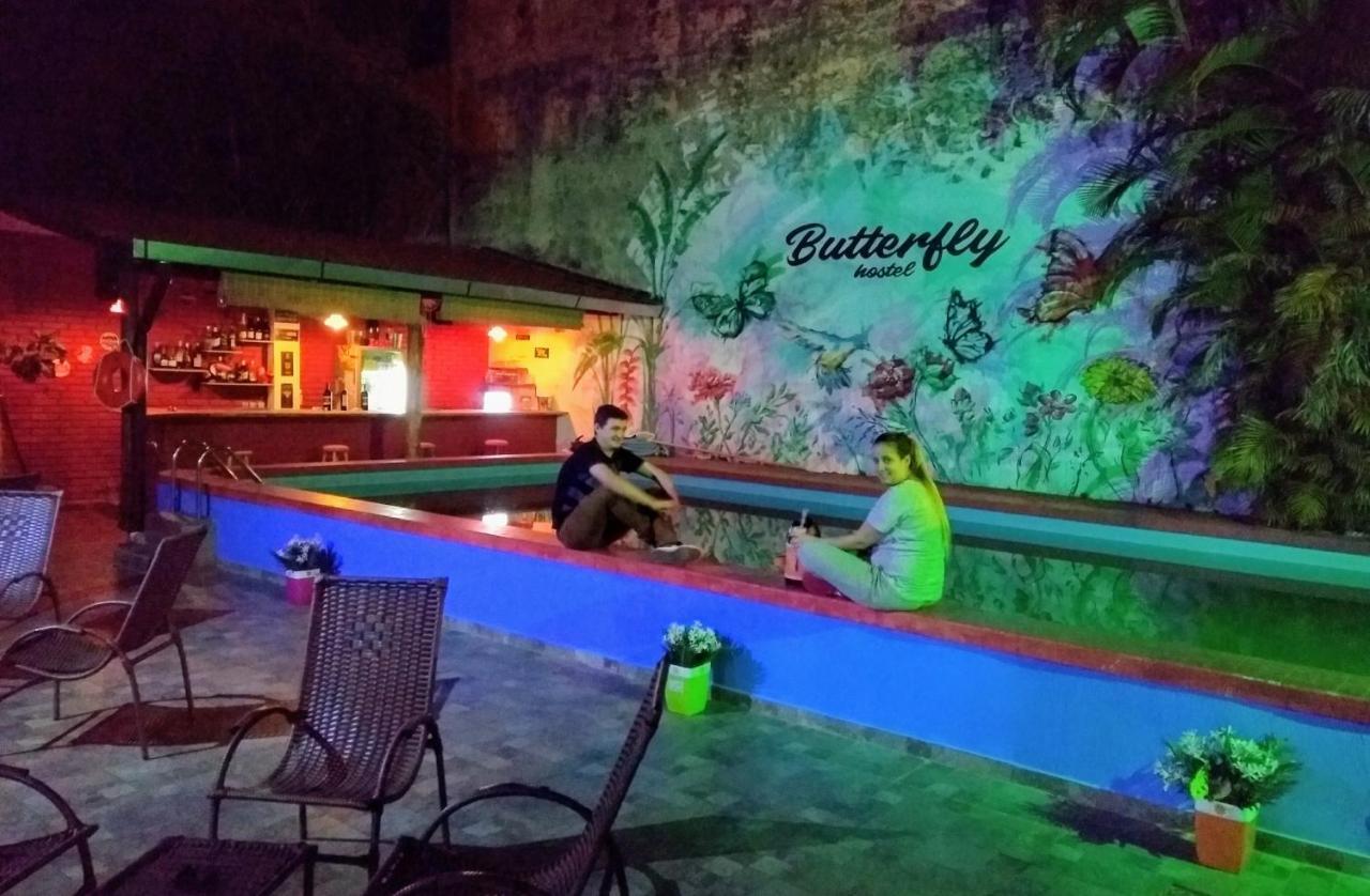 Butterfly Hostel Porto Iguaçu Exterior foto