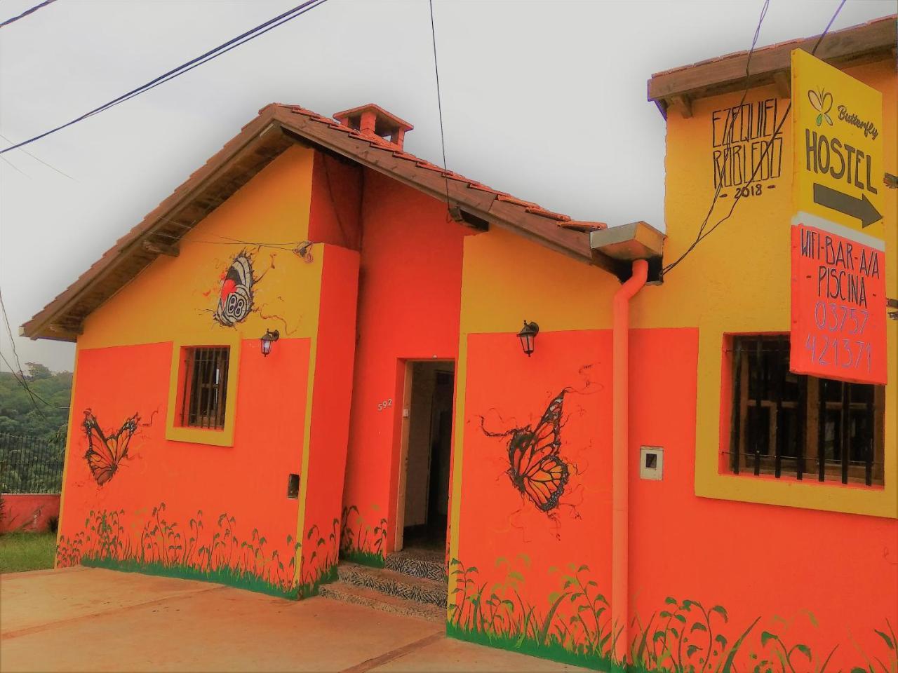 Butterfly Hostel Porto Iguaçu Exterior foto